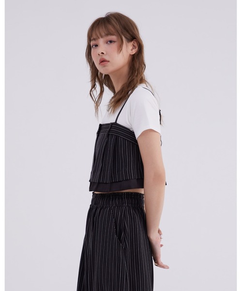 Perfect Suit FActory ベスト ジレ バックジップビスチェ「DIP