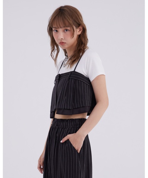 Perfect Suit FActory ベスト ジレ バックジップビスチェ「DIP