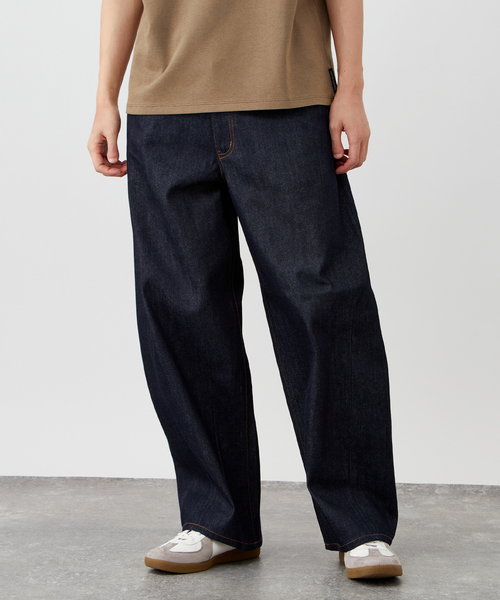 B.C STOCK ジーンズ 10oz CONVEX 5ポケット ワイドデニムパンツ