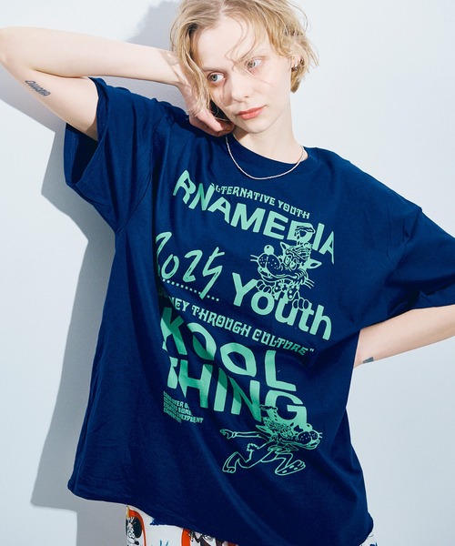 tシャツ M2472 クールロゴプリントＴ レディース