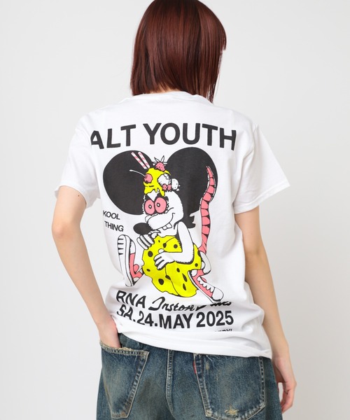 RNA tシャツ M2472 クールロゴプリントT レディース : ZOZOTOWN