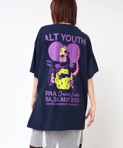 RNA tシャツ M2472 クールロゴプリントT レディース : ZOZOTOWN