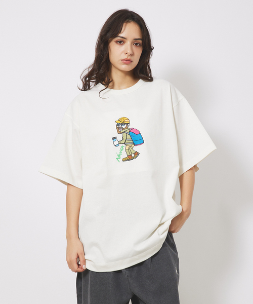 NANGA tシャツ 「NANGA/ナンガ」ECOHYBRID イラストレーターT