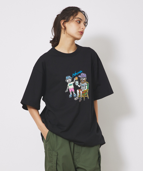 NANGA tシャツ 「NANGA/ナンガ」ECOHYBRID イラストレーターT