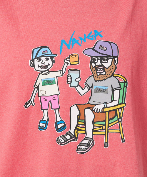 NANGA（ナンガ） tシャツ 「NANGA/ナンガ」ECOHYBRID イラストレーター