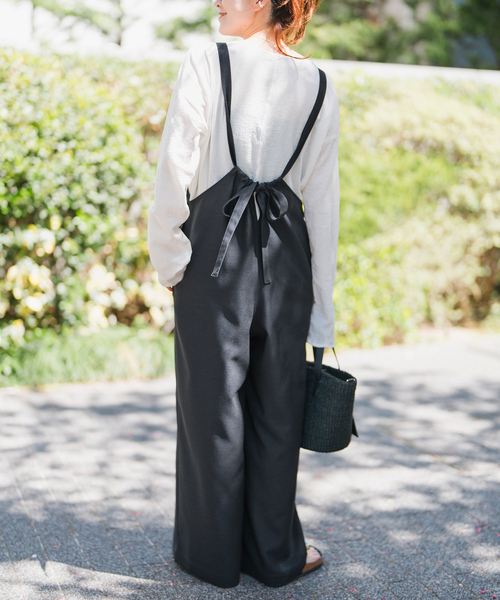Spick＆Span ブラウス シャツ コットンクレープルーズプル