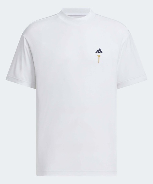 adidas ポロシャツ HEAT. RDY バックグラフィック モックネック