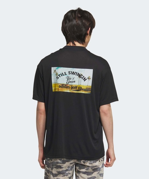 adidas（アディダス） ポロシャツ HEAT. RDY バックグラフィック