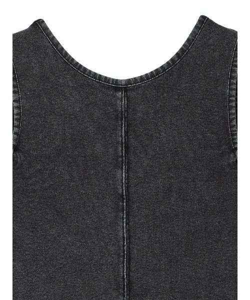 Ameri（アメリ） ワンピース MEDI 2WAY DENIM LIKE LACE DOCKING DRESS