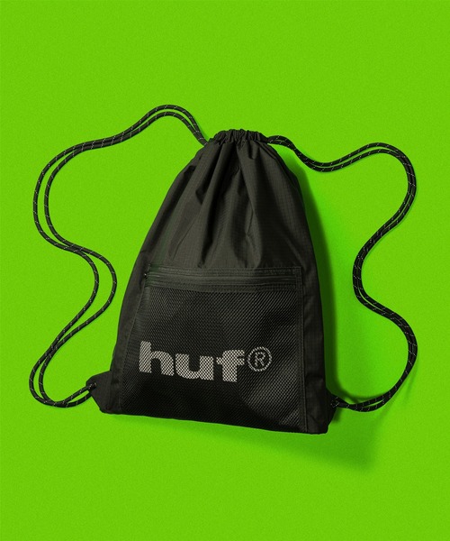 【メンズ】HUF Drawstring リュック HUF デイバック リュック eightynine KNAPSACK / ナップサック