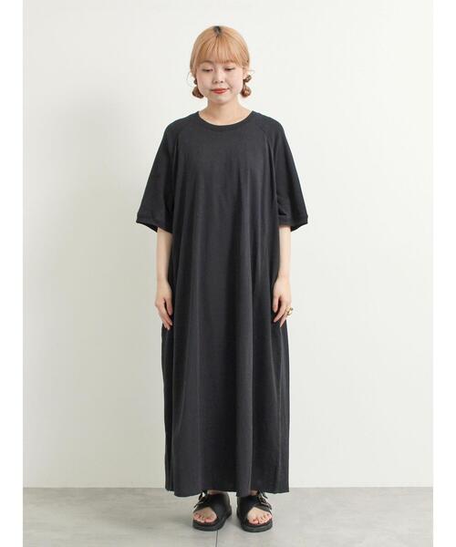 Samansa Mos2 ワンピース ワッフル切替ワンピース : ZOZOTOWN