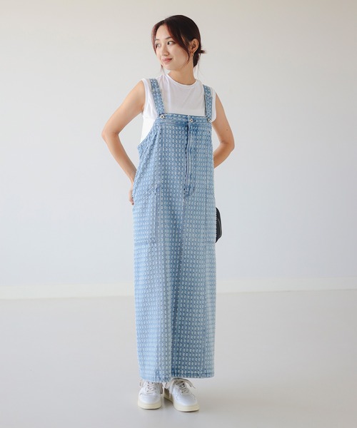 Lee × B:MING by BEAMS / デニム ジャンパー スカート B:MING by BEAMS（ビーミングバイビームス）の「Lee × B:MING by