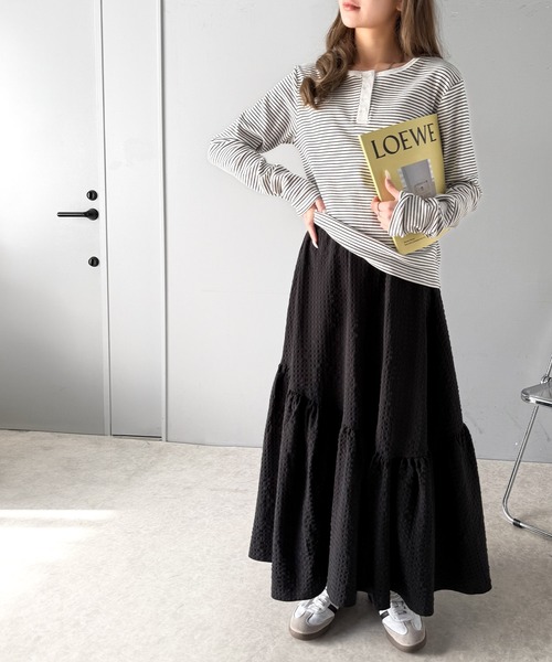to be chic ブラック　フリルスカート to be chic ブラック フリルスカート