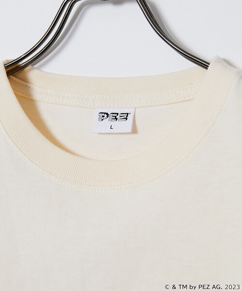 「FREAK'S STORE」 「pez」半袖Tシャツ MEDIUM ホワイト メンズ