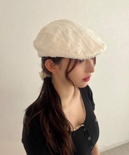 kapital キャピタル キャップ ハンチング ベレー帽 帽子 ベレー帽 ヴィンテージハンチングキャップ レディース : ZOZOTOWN