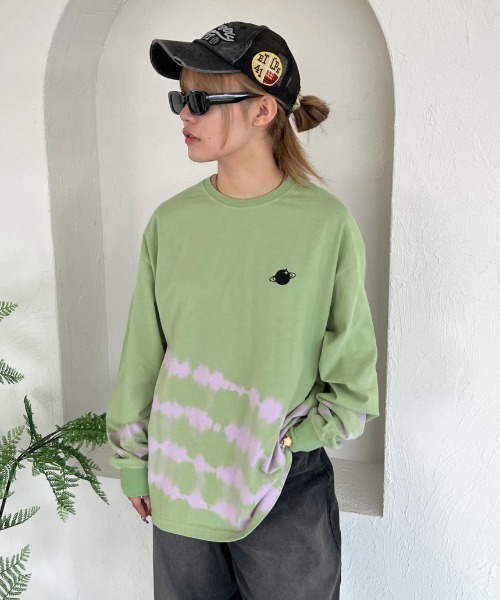 「sedacle」 長袖Tシャツ LARGE ネイビー メンズ