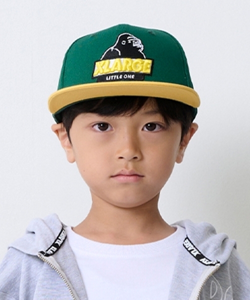 XLARGE KIDS キャップ 帽子 OG刺しゅうツイルキャップ キッズ