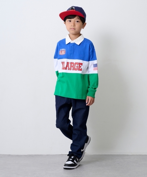 XLARGE KIDS キャップ 帽子 OG刺しゅうツイルキャップ キッズ