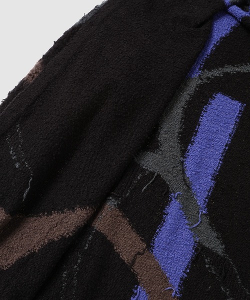 KHOKI（コッキ） カーディガン Jacquard-design cardigan メンズ