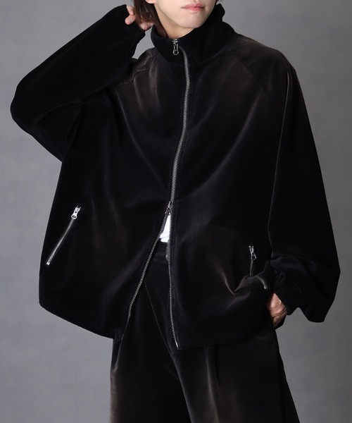 ローヘンlohen velvet shirt blouson今月まで値下げ welise（ウェライズ） ブルゾン アウター 「welise/ウェライズ