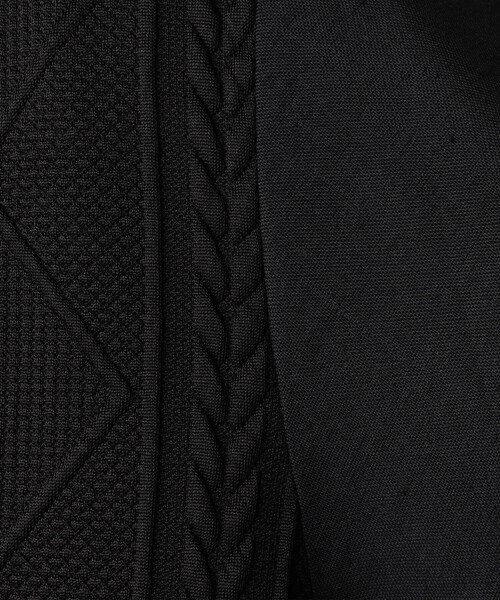 COMME CA MEN（コムサメン） カーディガン ケーブルコンビ ハッピ