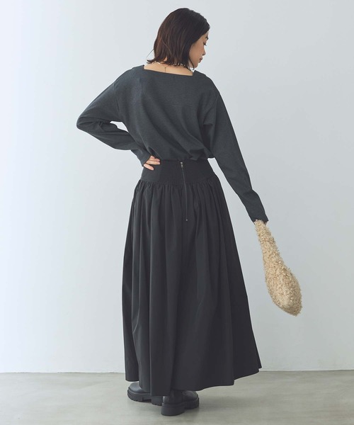 anana（アナナ） スカート タフタヨークWギャザースカート : ZOZOTOWN