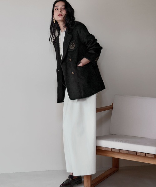 ELFRANK ピーコート pコート 「2025AW」「ウール70％」プレッピー