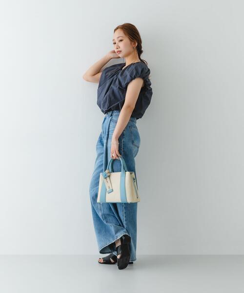 RODE SKO（ロデスコ） ハンドバッグ 「Mサイズ」ロゴリボン付2WAY