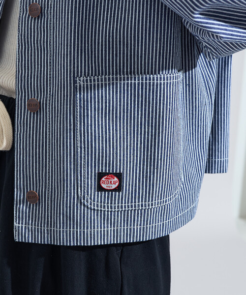 FREAK'S STORE デニムジャケット gジャン RED KAP × STORE