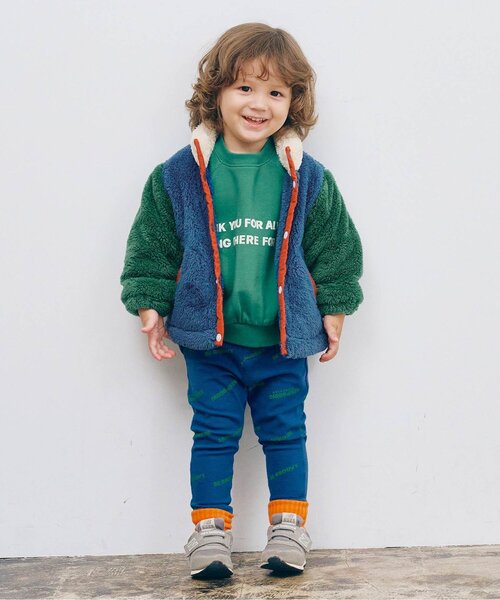 ブルゾン アウター 「ジュニア対応」ファーフリースブルゾン キッズ 子供服 男の子 女の子 | p.premier | 25