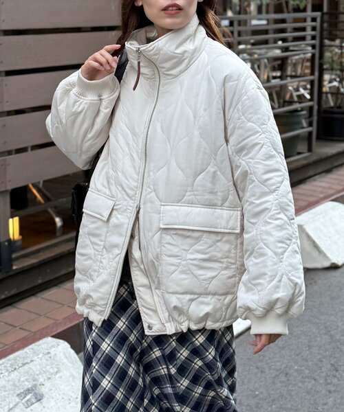 キルティング　ジャケット　リバーシブル　cpcm CPCM（シーピーシーエム） ブルゾン アウター リバーシブルモンスター