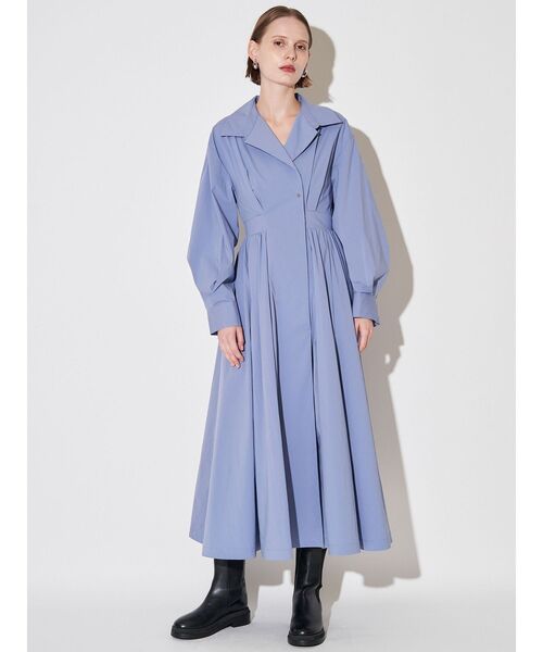 ELENDEEK（エレンディーク） ワンピース オープンカラーフィット