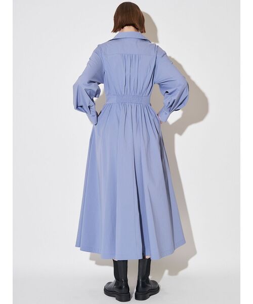 ELENDEEK（エレンディーク） ワンピース オープンカラーフィット