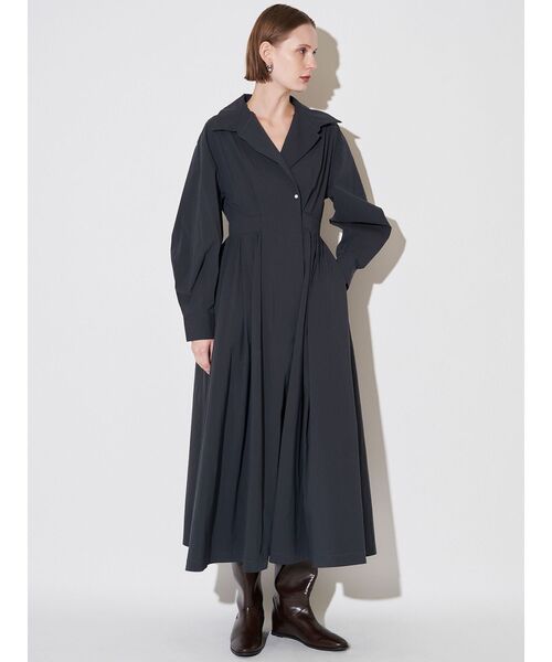 ELENDEEK（エレンディーク） ワンピース オープンカラーフィット