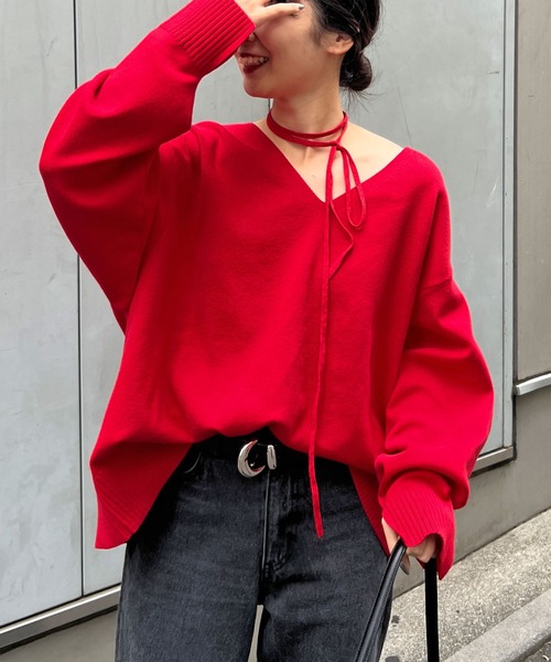 GALLARDAGALANTE（ガリャルダガランテ） ニット セーター 「CHIKA