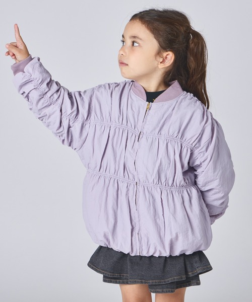 ☆ YaaSun☆ pairmanon（ペアマノン） ブルゾン アウター ガールズ シャーリング