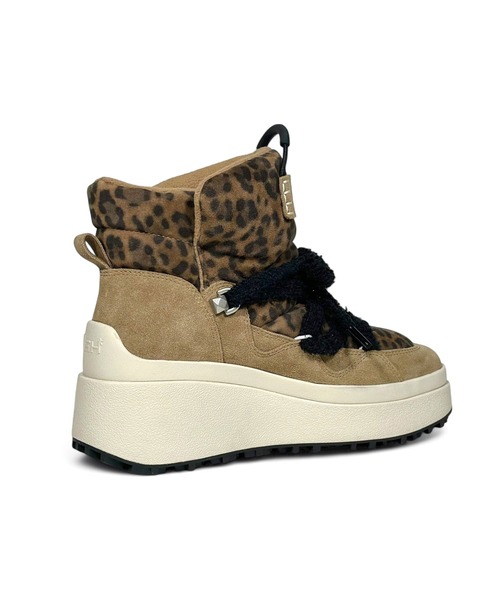 ASH（アッシュ） ブーツ ASH/アッシュ「OREGON」厚底レオパード