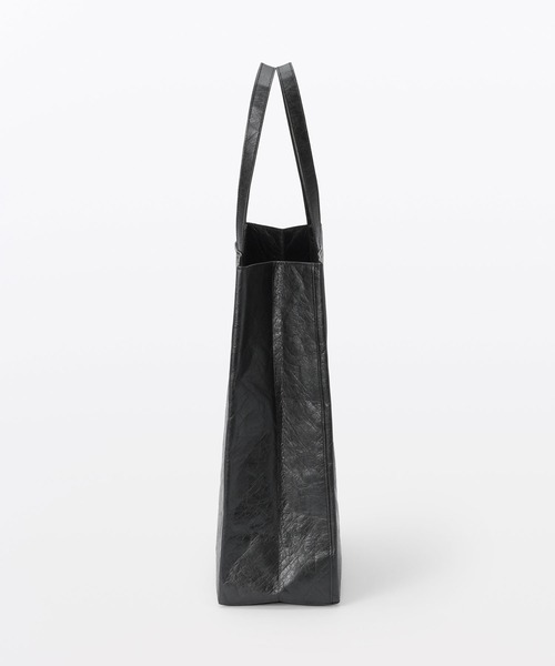 新品未使用‼️MUJI Labo トートバッグ 黒 18L MUJI Labo トートバッグ 「MUJI Labo」ペーパーライクトートバッグ 内