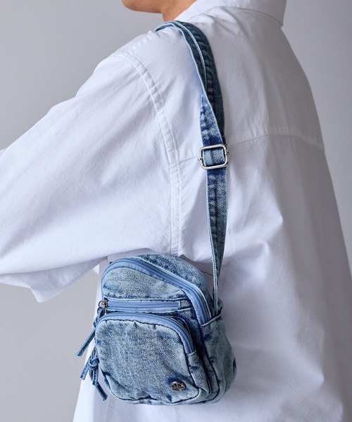 Theater code ショルダーバッグ Denim Mini Shoulder Pouch / デニム