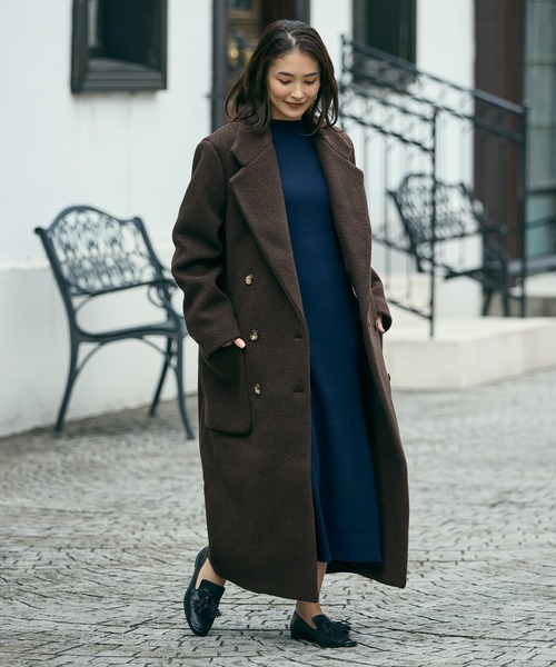 LACOSTE（ラコステ） コート チェスターコート ダブルブレストバージン