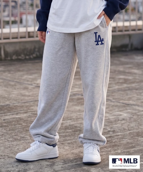 MLB スウェットパンツ ジャージ MLB Retro Line Wide Sweatpants/MLB