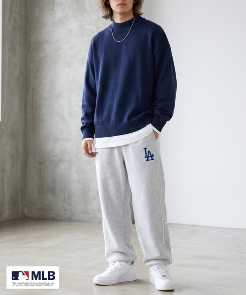 MLB スウェットパンツ ジャージ MLB Retro Line Wide Sweatpants/MLB