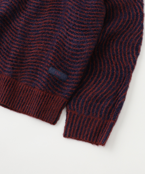 セーター ニット DIME / ダイム MOHAIR WAVE KNIT メンズ : ZOZOTOWN