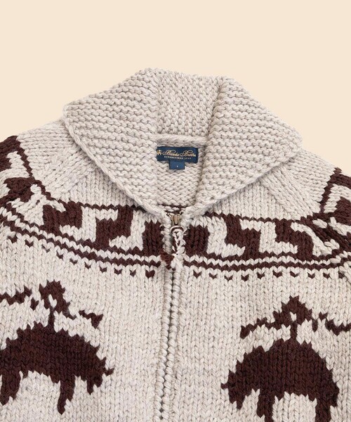 BROOKS BROTHERS（ブルックスブラザーズ） カーディガン ウール GFロゴ