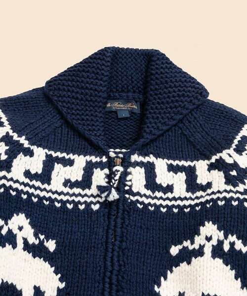 BROOKS BROTHERS（ブルックスブラザーズ） カーディガン ウール GFロゴ