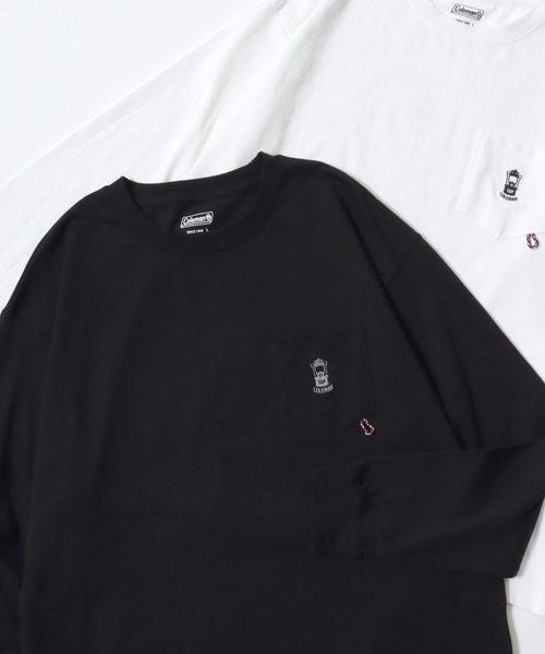 Coleman（コールマン） tシャツ ランタンワンポイント刺繍/ランタン