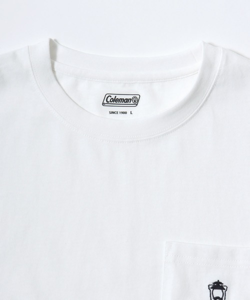 Coleman（コールマン） tシャツ ランタンワンポイント刺繍/ランタン 