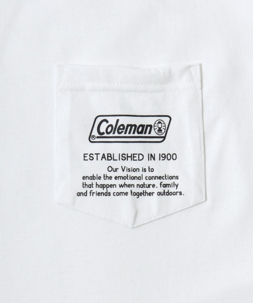 Coleman（コールマン） tシャツ ランタンワンポイント刺繍/ランタン 