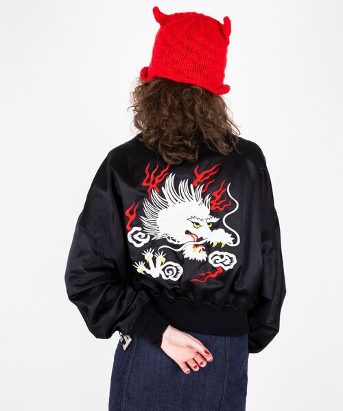 y*様 完売品 HYSTERICGLAMOUR コーデュロイ ジャケット 刺繍 HYSTERIC GLAMOUR（ヒステリックグラマー） ブルゾン アウター DRAGON