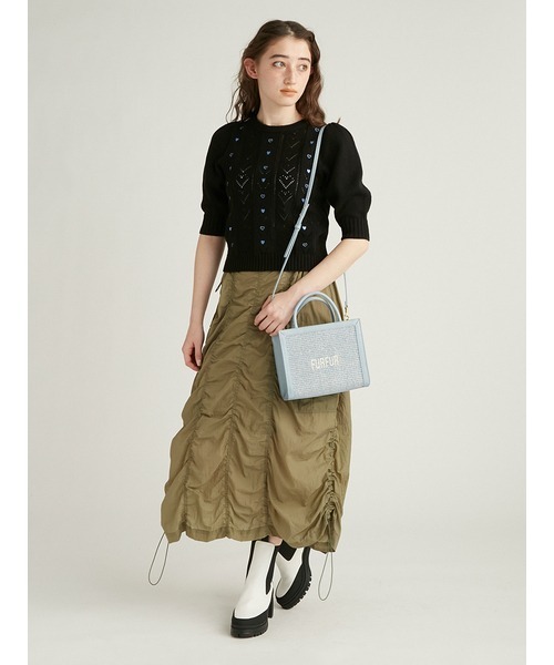 「FURFUR」 2WAYバッグ FREE ピンク レディース_画像4